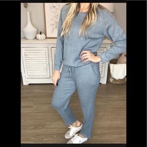 Sweater and pant set (Tan Large/XL)